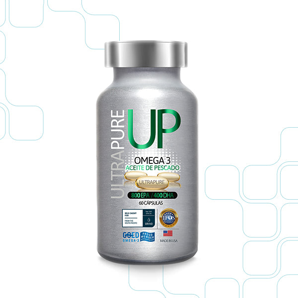 Omega-3 UP Ultrapure · 60 Cápsulas | 1 Mes de Consumo