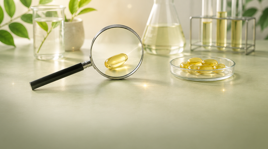 Laboratorio independiente testeando la concentración y calidad de productos de Omega-3
