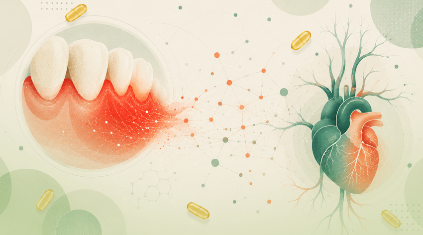 Omega-3 y salud bucal: la inflamación de las encías y su relación con el corazón