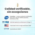 Omega-3 UP Ultrapure · 60 Cápsulas | Pack Semestral o Anual