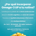 Omega-3 UP Ultrapure · 60 Cápsulas | Pack Semestral o Anual
