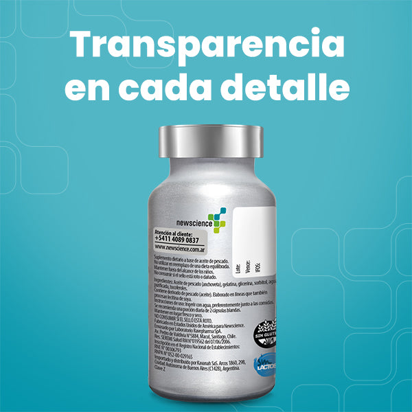 Omega-3 UP Ultrapure · 60 Cápsulas | Pack Semestral o Anual